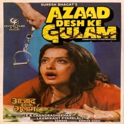 Azaad Desh Ke Gulam (1990) Poster
