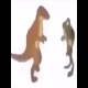Dinosaur and Frog Dance Ringtone Poster