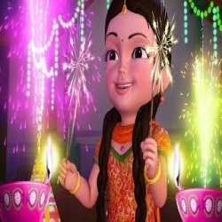 Diwali   Hindi Rhymes for Children Poster